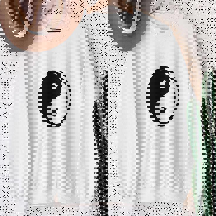 太極拳tシャツ バックプリント Body Mindpirit 陰陽tシャツ スウェットシャツ 年配の女性への贈り物