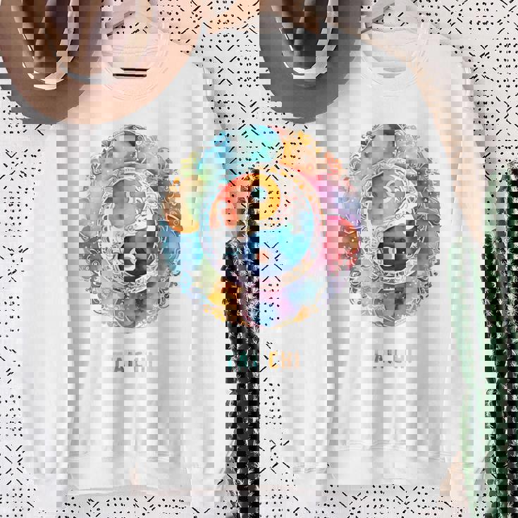 太極拳パステル スウェットシャツ 年配の女性への贈り物