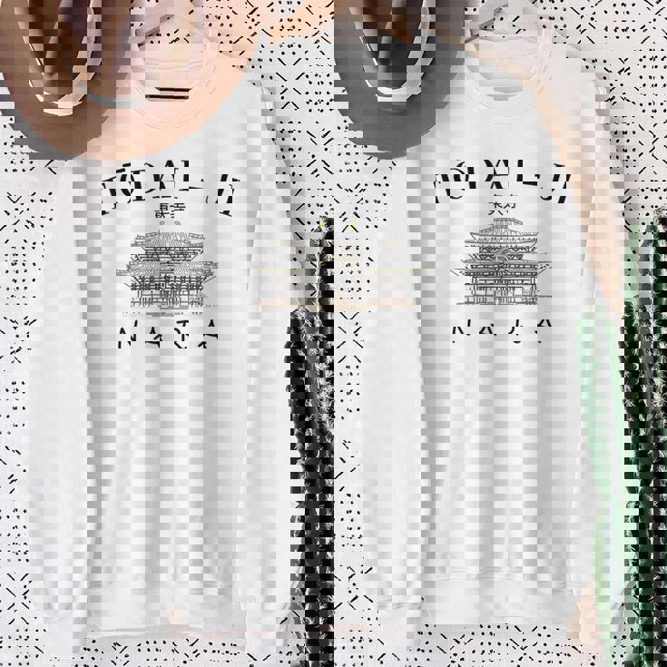 奈良、東大寺、世界遺産、仏教寺院、日本 スウェットシャツ 年配の女性への贈り物