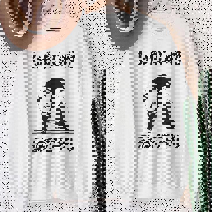 寿限無 5秒ぶっちぎりネタ 落語 言い間違い ジョーク ギャグ ツッコミ パンダ 面白い スウェットシャツ 年配の女性への贈り物