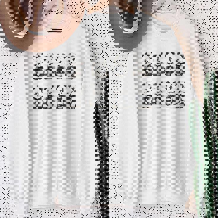 愛らしいパンダ柄かわいい動物デザイン 長袖tシャツ スウェットシャツ 年配の女性への贈り物