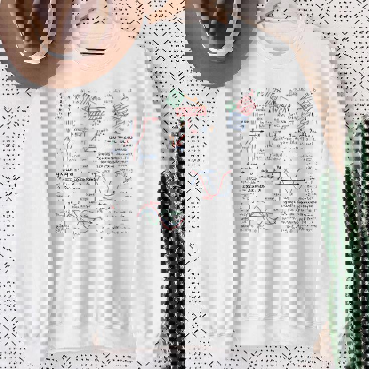 数学 数式 数字 愛 数学 数学 スウェットシャツ 年配の女性への贈り物
