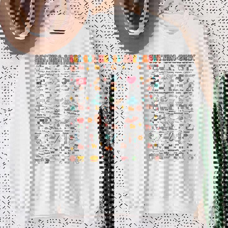 新学期 面白い 学校 看護師 アルファベット 学校 看護師 生活 スウェットシャツ 年配の女性への贈り物