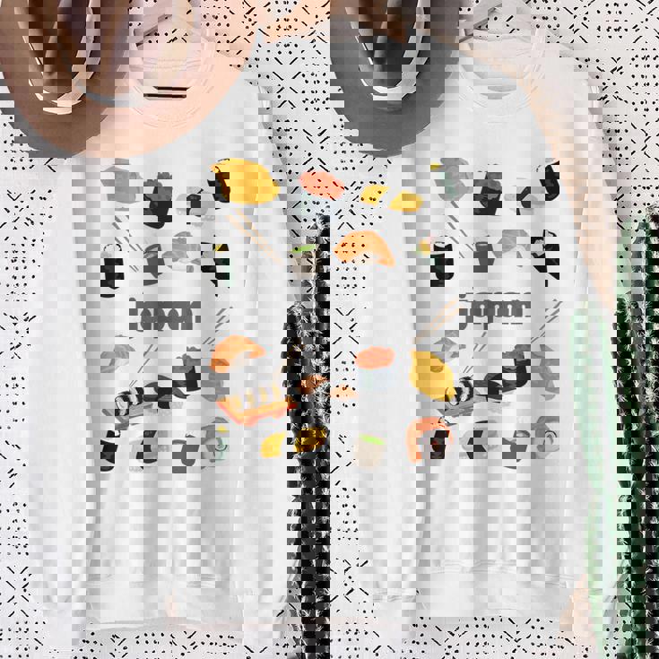 日本 寿司 お土産 スウェットシャツ 年配の女性への贈り物