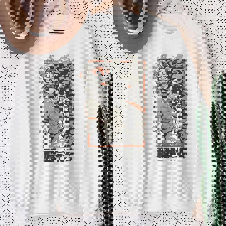 日本のアニメ漫画とカワイイ美学 長袖tシャツ スウェットシャツ 年配の女性への贈り物