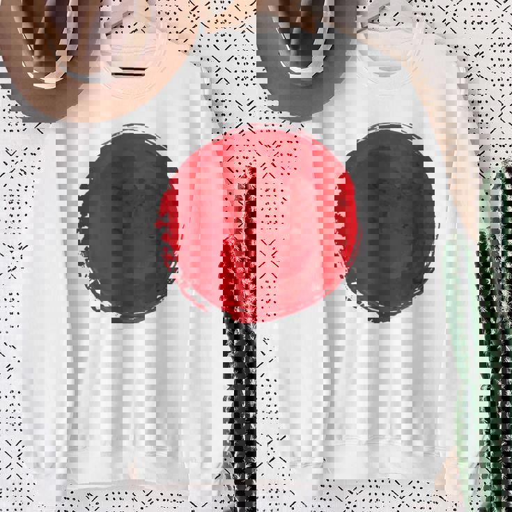 日本国旗 昇る太陽 日照 日の丸 スウェットシャツ 年配の女性への贈り物