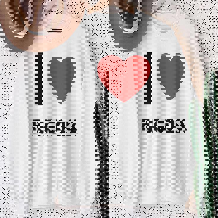 日本福岡大好き スウェットシャツ 年配の女性への贈り物