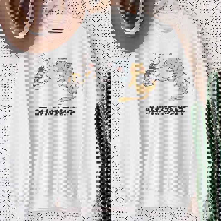 明日から本気出す おもしろ 猫好き ねこ好き ネコ好き 面白い ねこ ネコ 猫 メンズ レディース スウェットシャツ 年配の女性への贈り物