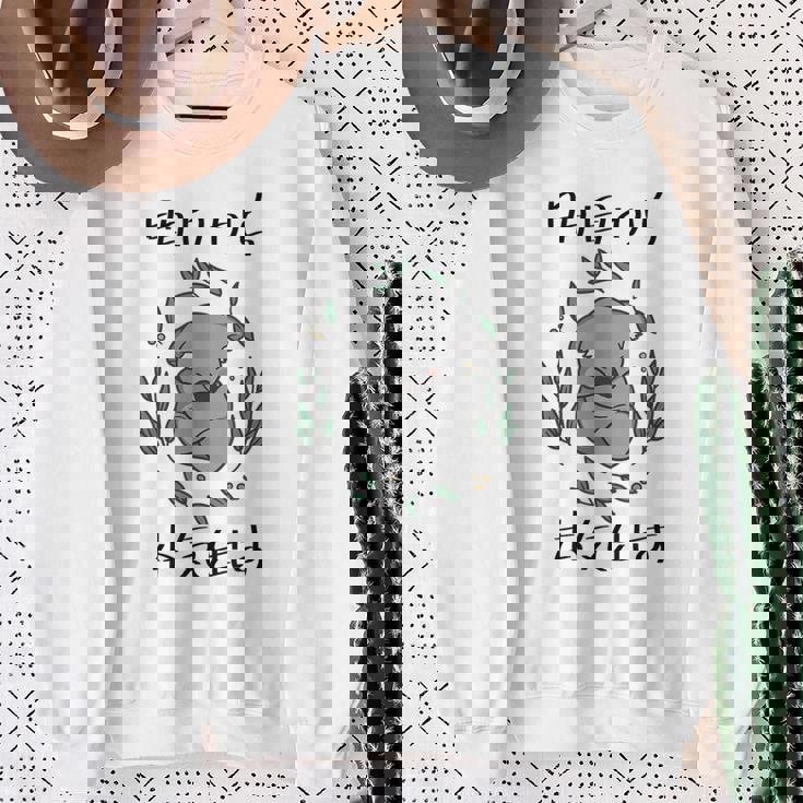 明日から本気出す 面白いtシャツ ゆるかわ コアラ 睡眠 メンズ おもしろ グッズ 面白い 服 ネタ 子供 パジャマ スウェットシャツ 年配の女性への贈り物