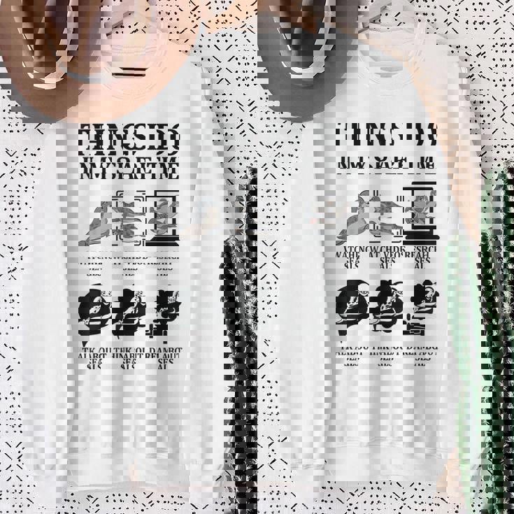 暇つぶし アザラシ 海 シーライフ かわいい 海 動物好き スウェットシャツ 年配の女性への贈り物