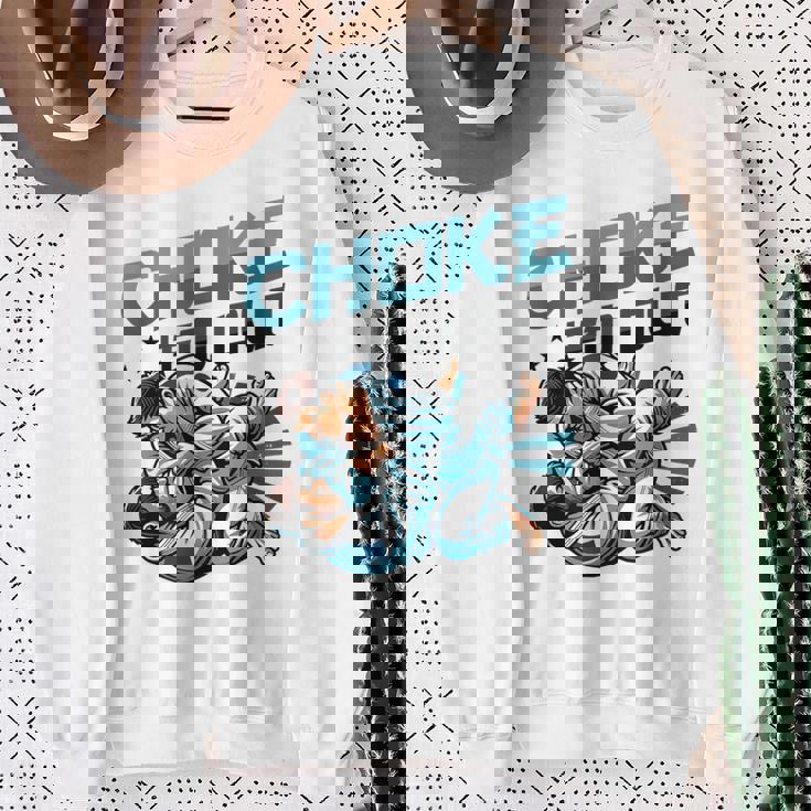 柔術 チョーク エムアウト 格闘技 柔術 スウェットシャツ 年配の女性への贈り物