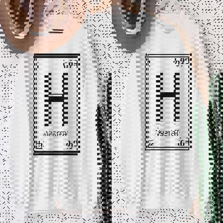 水素シンボルコスチューム。 スウェットシャツ 年配の女性への贈り物