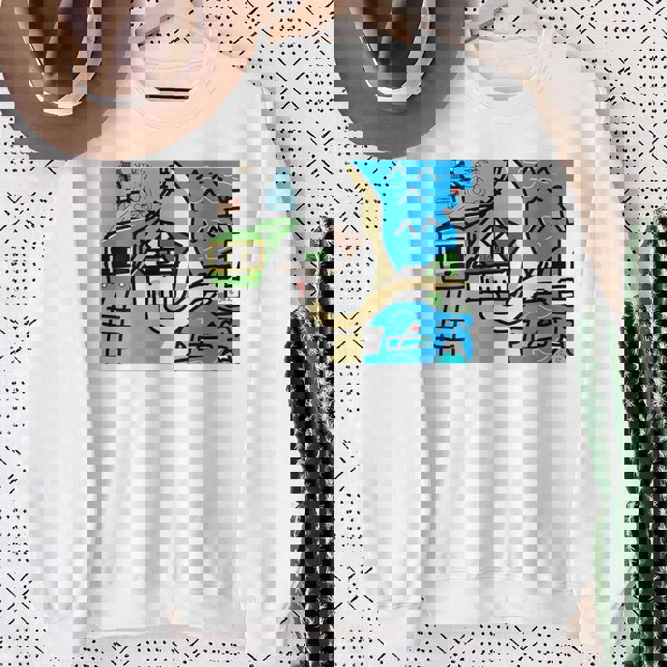 江ノ島・鎌倉の思い出 2025年リニューアルバージョン スウェットシャツ 年配の女性への贈り物