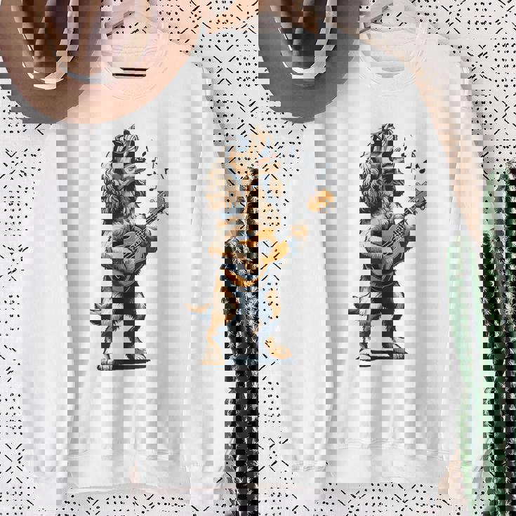 犬 演奏 ギター 歌う アメリカン コッカー スパニエル 面白い スウェットシャツ 年配の女性への贈り物