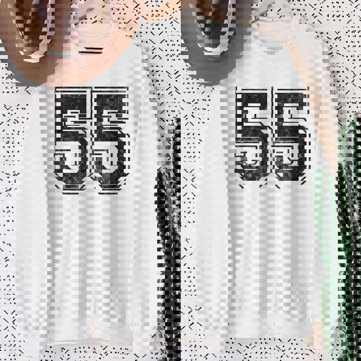 番号 55 スウェットシャツ 年配の女性への贈り物