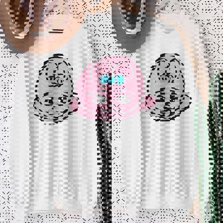 立ち往生オパンチュウサギ スウェットシャツ 年配の女性への贈り物