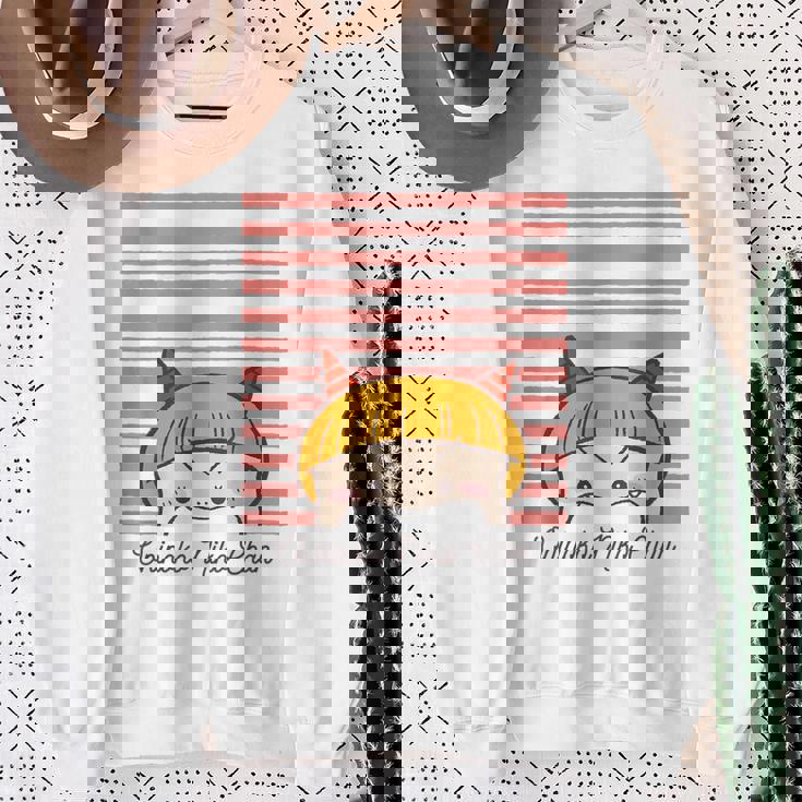 絵本・おにのこにこちゃん ② スウェットシャツ 年配の女性への贈り物