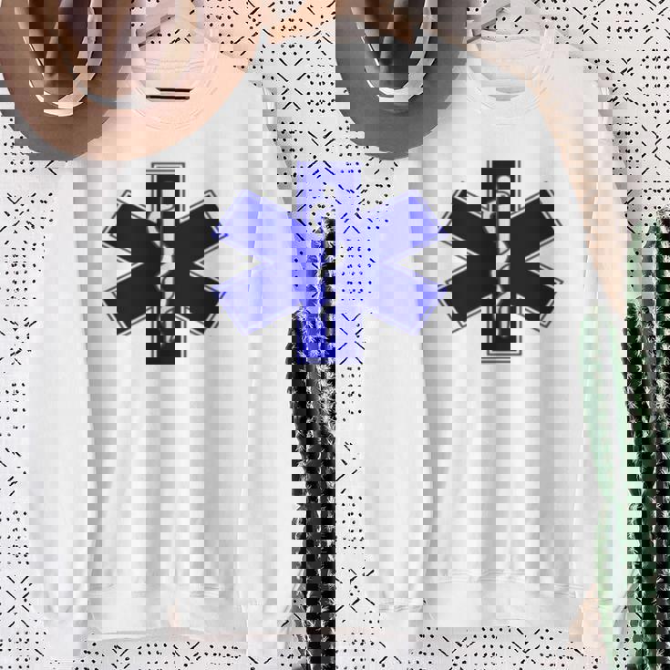 緊急医療レスポンダー Ems Emt 長袖tシャツ スウェットシャツ 年配の女性への贈り物