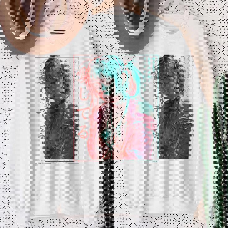 美的テックウェアi ギャングスタ・アニメ 長袖tシャツ スウェットシャツ 年配の女性への贈り物