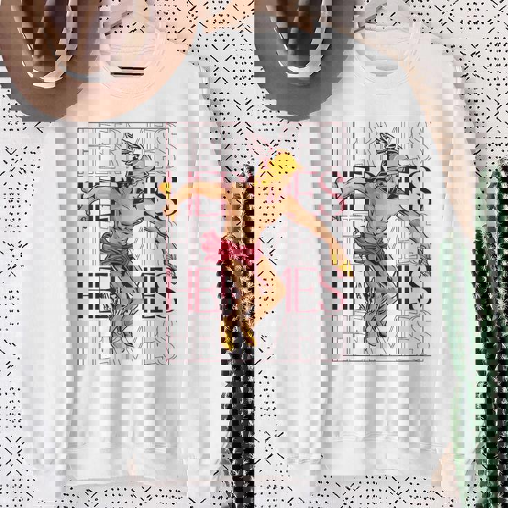 翼を持つ空飛ぶメッセンジャー エルメス スウェットシャツ 年配の女性への贈り物