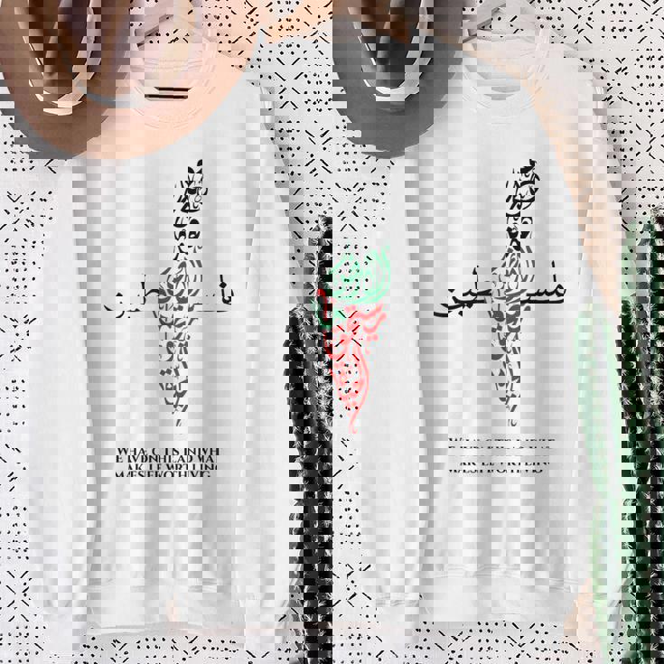 自由パレスチナ スウェットシャツ 年配の女性への贈り物