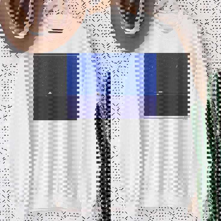 詩とメルヘン 葉祥明 真夜中 スウェットシャツ 年配の女性への贈り物