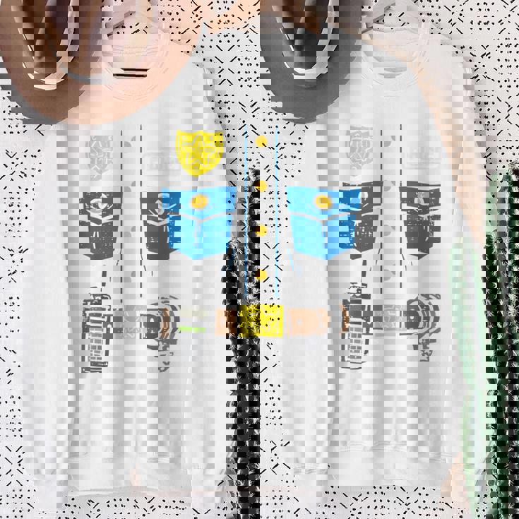 警察コスチューム 面白い警官 警察官 警察官 男性 男の子 子供 スウェットシャツ 年配の女性への贈り物