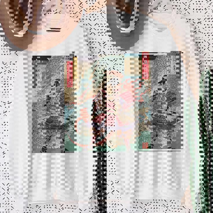 越後の龍 上杉謙信 長尾景虎 毘沙門天 軍神 バックプリント スウェットシャツ 年配の女性への贈り物