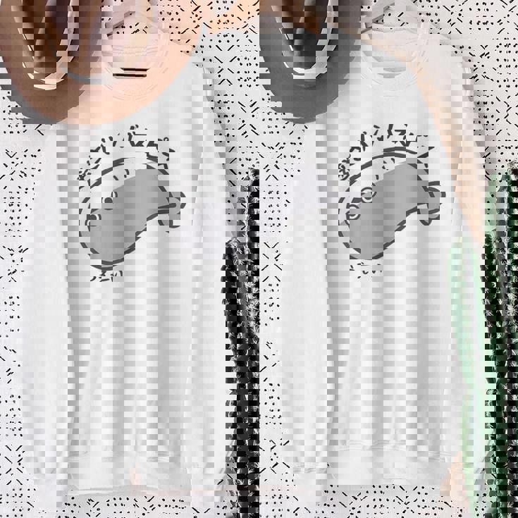 逆さバンバスピス サカバンバスピース サカバンバスピス ギャグ ダジャレ お笑い好き 古代魚 ネタ お笑い おもしろ ネ スウェットシャツ 年配の女性への贈り物