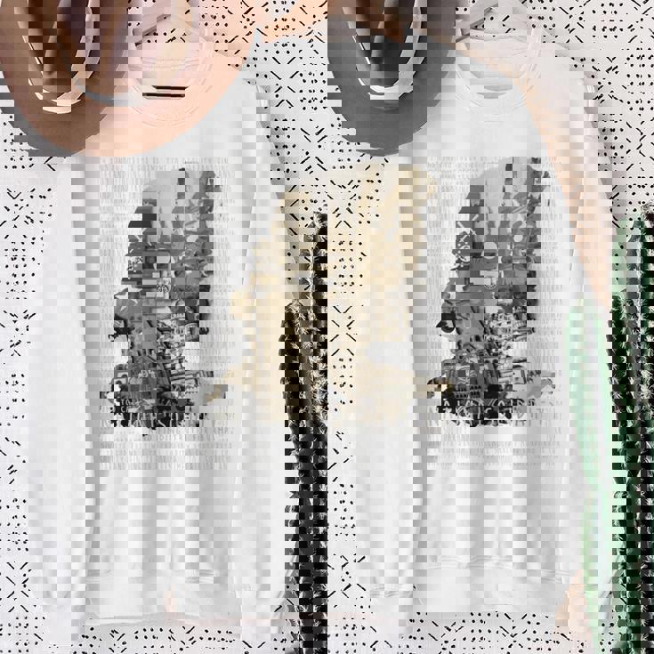 連帯を呼ぶ時 我々はaunganuu Kyiと共に 長袖tシャツ スウェットシャツ 年配の女性への贈り物