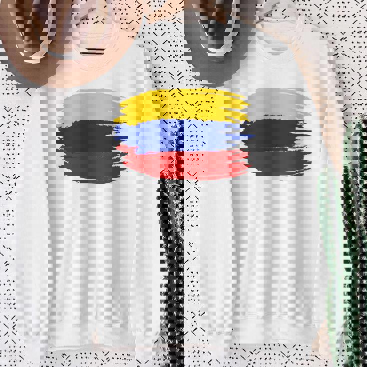 面白いコロンビアのスラングjerga Colombiana Chimba 長袖tシャツ スウェットシャツ 年配の女性への贈り物