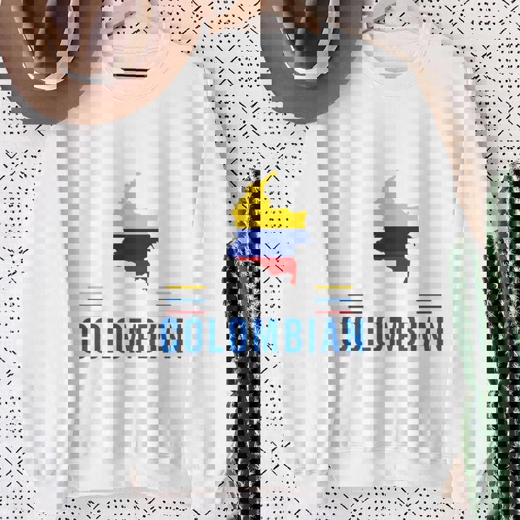 面白いコロンビアスラングjerga Colombiana メンズ レディース 長袖tシャツ スウェットシャツ 年配の女性への贈り物