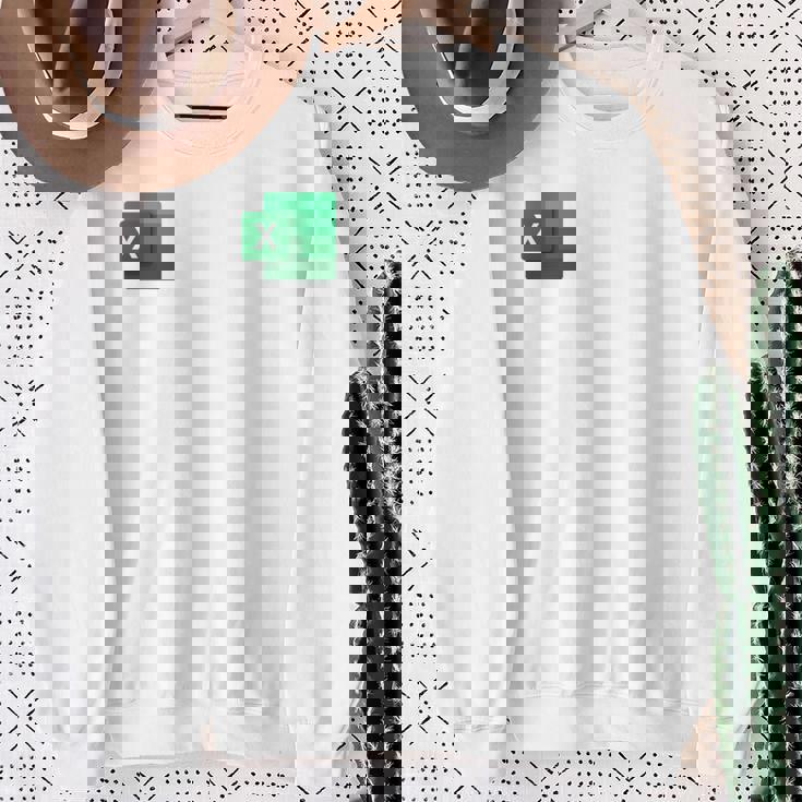 面白いスプレッドシート、フリーク、会計士 長袖tシャツ スウェットシャツ 年配の女性への贈り物