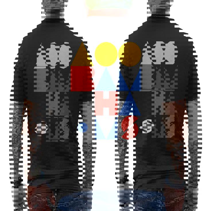 100Th Anniversary Of Bauhaus chool 1919 1933 メンズTシャツ バックプリント