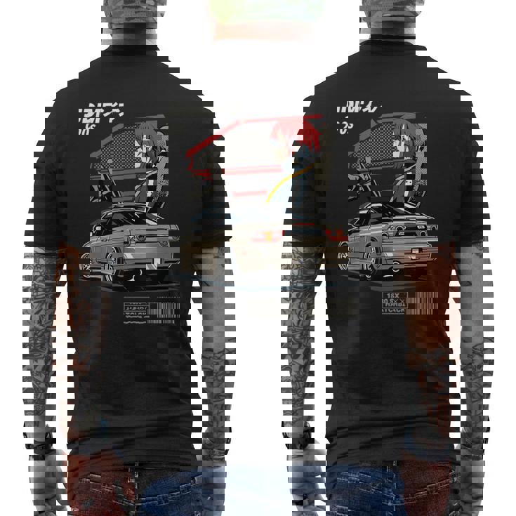 180Sx131415 240Sx Jdm ドリフト メンズTシャツ バックプリント