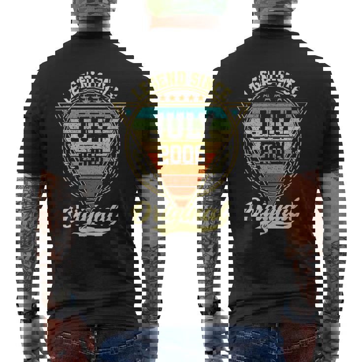 18歳の誕生日レジェンド 2006年7月以来 18歳 メンズTシャツ バックプリント