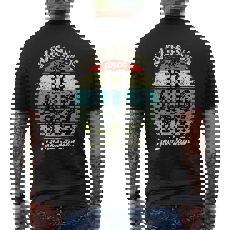 1935年8月13日 90歳の誕生日 90歳 2025年 誕生日 メンズTシャツ バックプリント