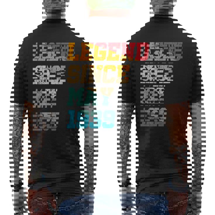 1939年5月以来の伝説 面白い 86歳 レトロ 86歳の誕生日 メンズTシャツ バックプリント