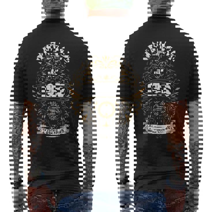1953年5月生まれ オリジナルパーツ ヴィンテージ 5月の誕生日 メンズTシャツ バックプリント