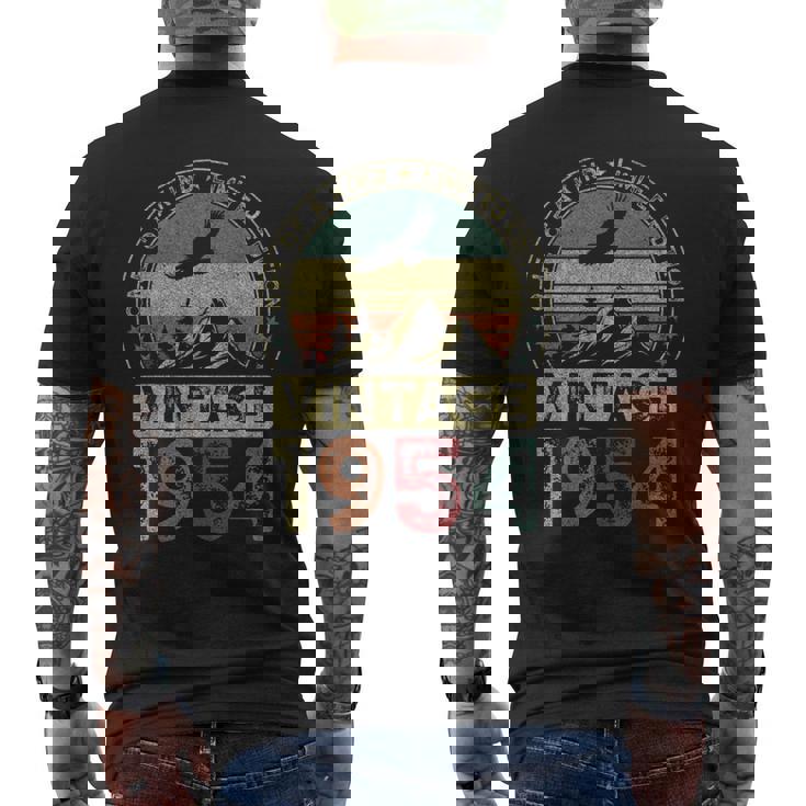 1954年ヴィンテージ、限定版、71歳の誕生日、71歳 メンズTシャツ バックプリント