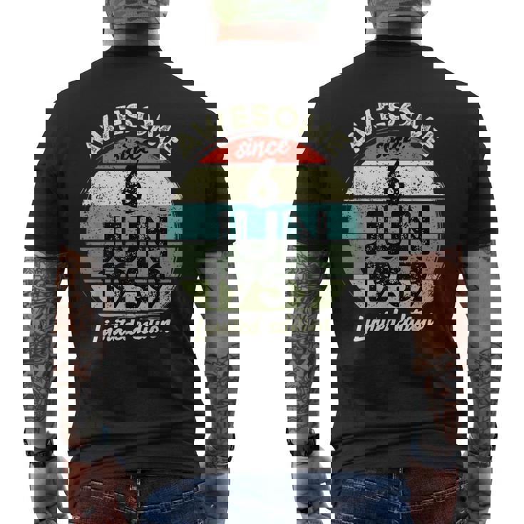 1959年6月6日 65歳の誕生日 65歳 2024 誕生日 メンズTシャツ バックプリント