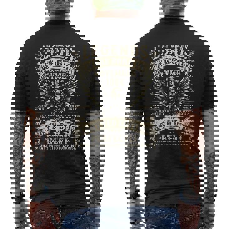 1964年11月60日 男性への60歳の誕生日プレゼント メンズTシャツ バックプリント