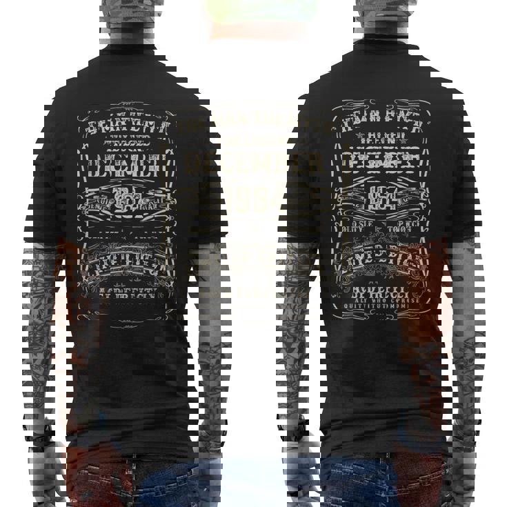 1964年12月 60歳の誕生日プレゼント 男性 60歳 誕生日 メンズTシャツ バックプリント