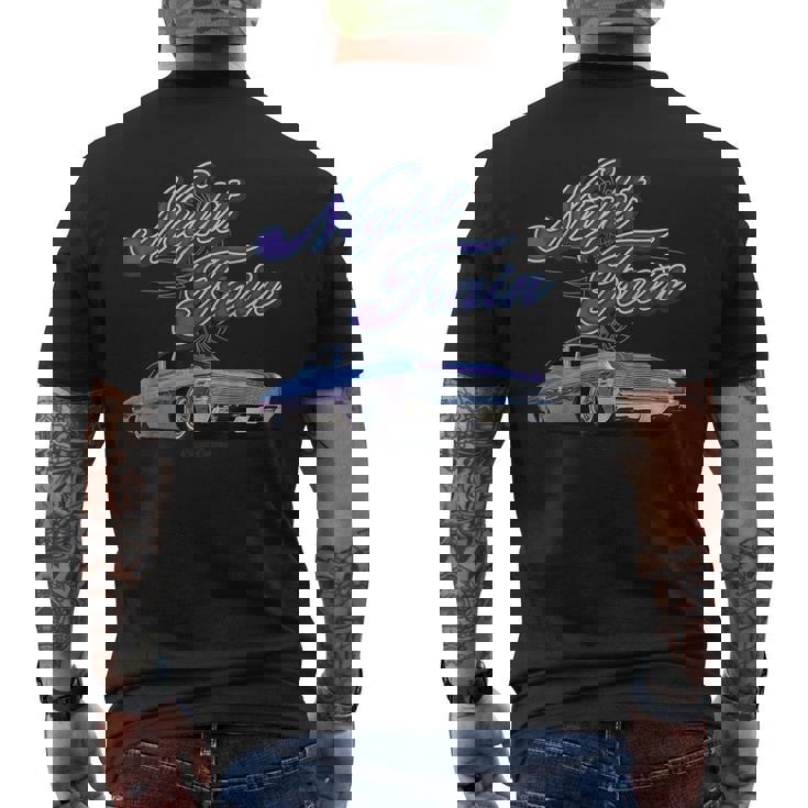 1967 インパラ 夜行列車 30 ローライダー Kustom リードそり メンズTシャツ バックプリント