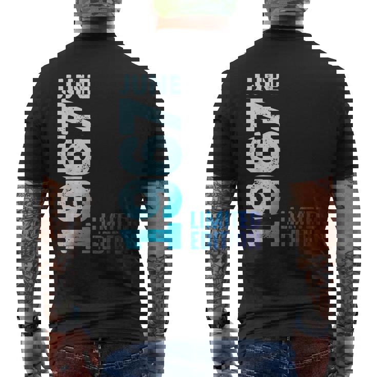 1967年6月、1967年レトロ、1967年ヴィンテージ限定版、1967年。 メンズTシャツ バックプリント