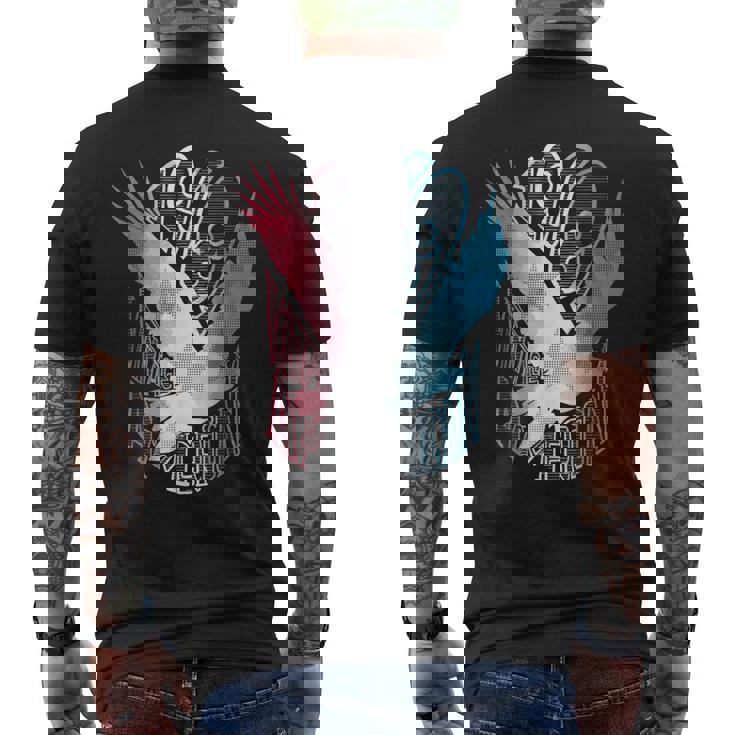 1969 イーグル ヴィンテージ アメリカン 誕生日 メンズTシャツ バックプリント