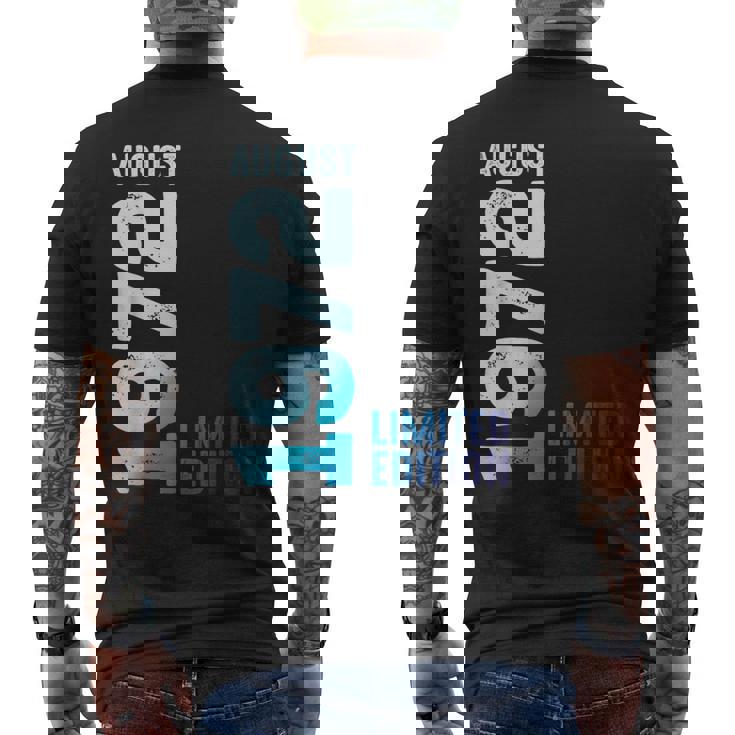 1972年8月 1972年 レトロ 1972年ヴィンテージ限定版 メンズTシャツ バックプリント