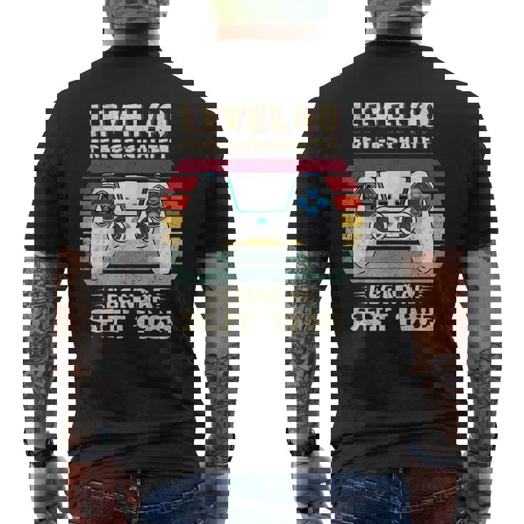 1985年 誕生日 男 40歳 飾り 面白い 40歳 誕生日 メンズTシャツ バックプリント