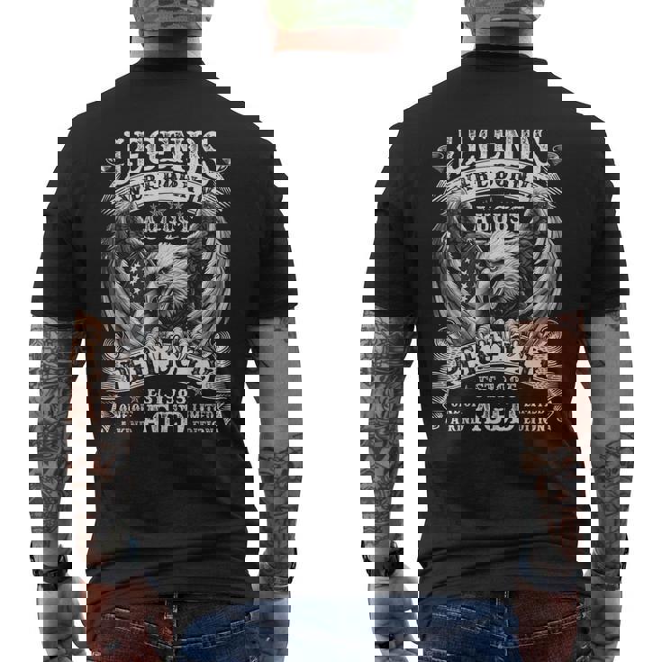 1985年8月 レトロ 40歳の誕生日プレゼント 男性用 40歳 メンズTシャツ バックプリント