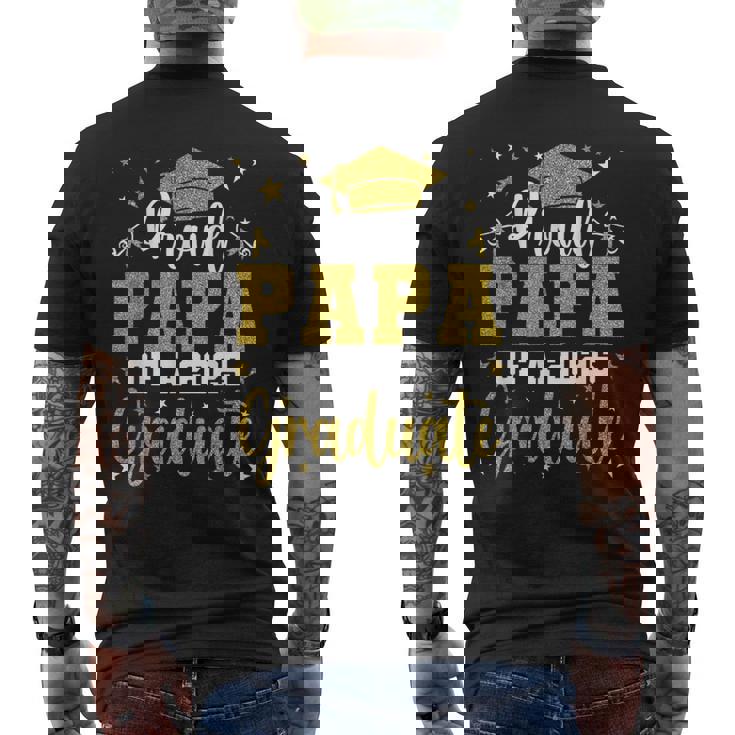 2025年卒業の卒業クラスの誇り高きパパ メンズTシャツ バックプリント